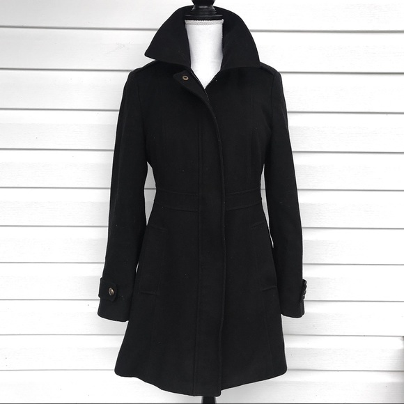 •ESPRIT• EUC Chic Tailored Fit Blended Wool Coat - Picture 1 of 8